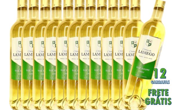PROMO de inauguração!!! 12x Vinhos Cortes de Lamego Branco 2022 DOC Douro