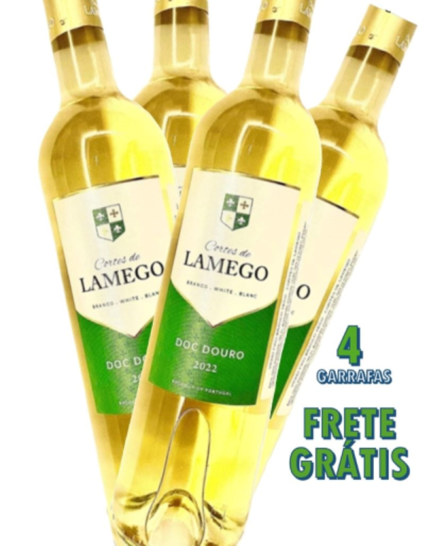 PROMO de lançamento!!! 4x Vinhos Cortes de Lamego Branco 2022 DOC Douro
