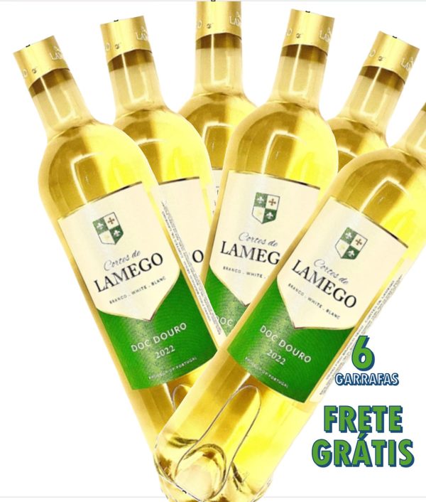 PROMO de inauguração!!! 6x Vinhos Cortes de Lamego Branco 2022 DOC Douro