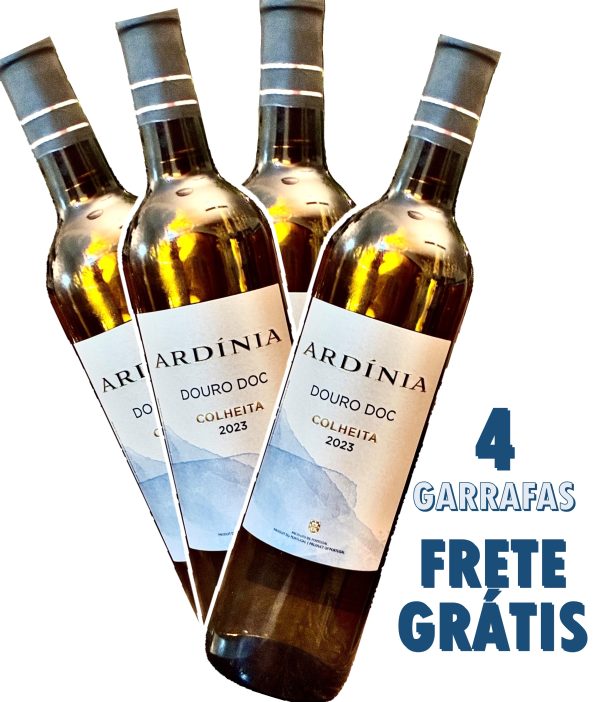4x Vinhos Ardínia Branco 2023 DOC Douro