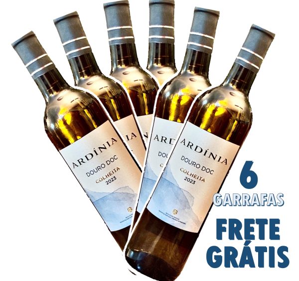 6x Vinhos Ardínia Branco 2023 DOC Douro