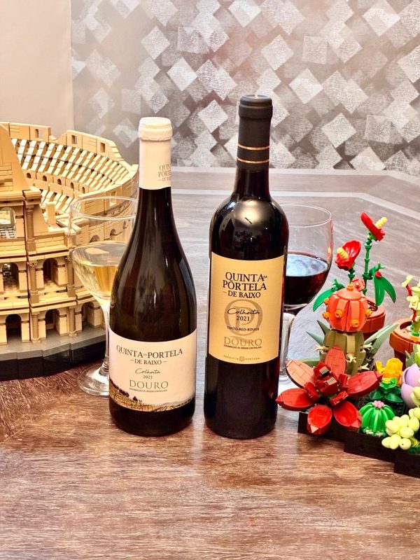 PROMO de inauguração!!! Combo Duo: Vinho Quinta da Portela de Baixo Branco e Tinto 2021 DOC Douro - Imagem 5