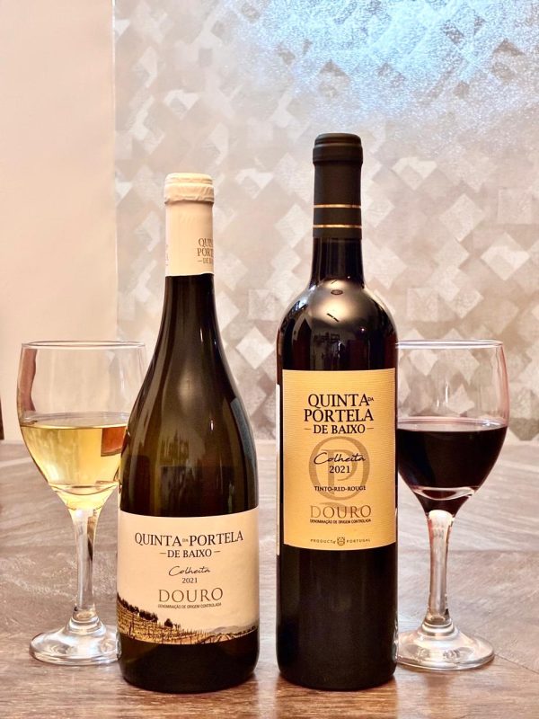 PROMO de inauguração!!! Combo Duo: Vinho Quinta da Portela de Baixo Branco e Tinto 2021 DOC Douro - Imagem 3