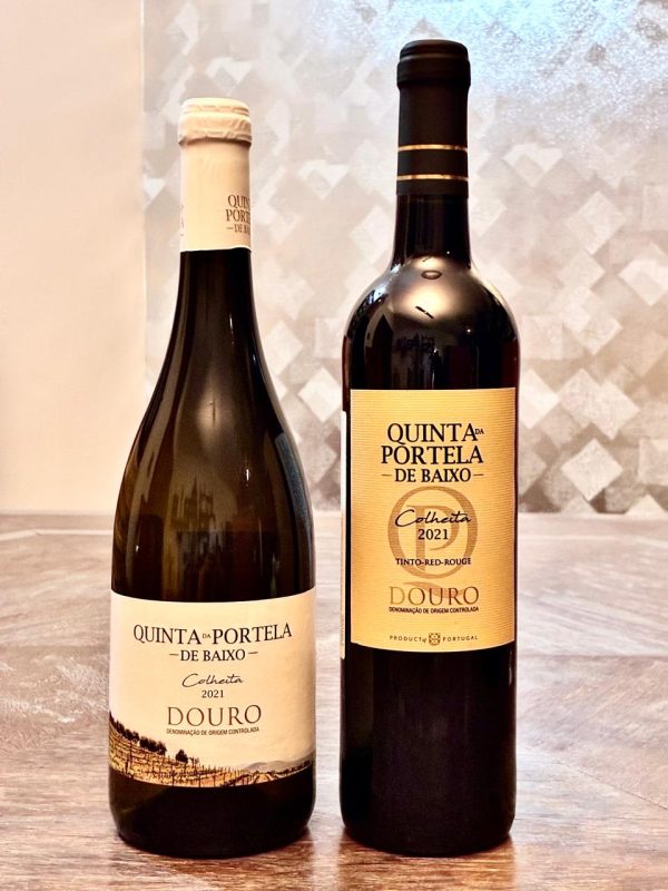 PROMO de inauguração!!! Combo Duo: Vinho Quinta da Portela de Baixo Branco e Tinto 2021 DOC Douro - Imagem 2