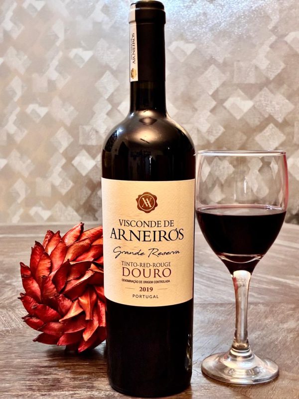 Vinho Visconde de Arneirós Tinto 2019 Grande Reserva DOC Douro - Imagem 2